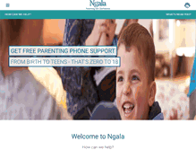 Tablet Screenshot of ngala.com.au